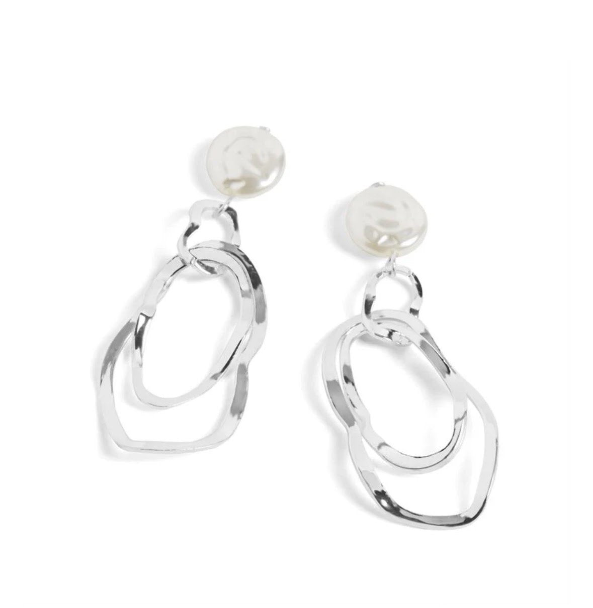Pearl Waves Earrings