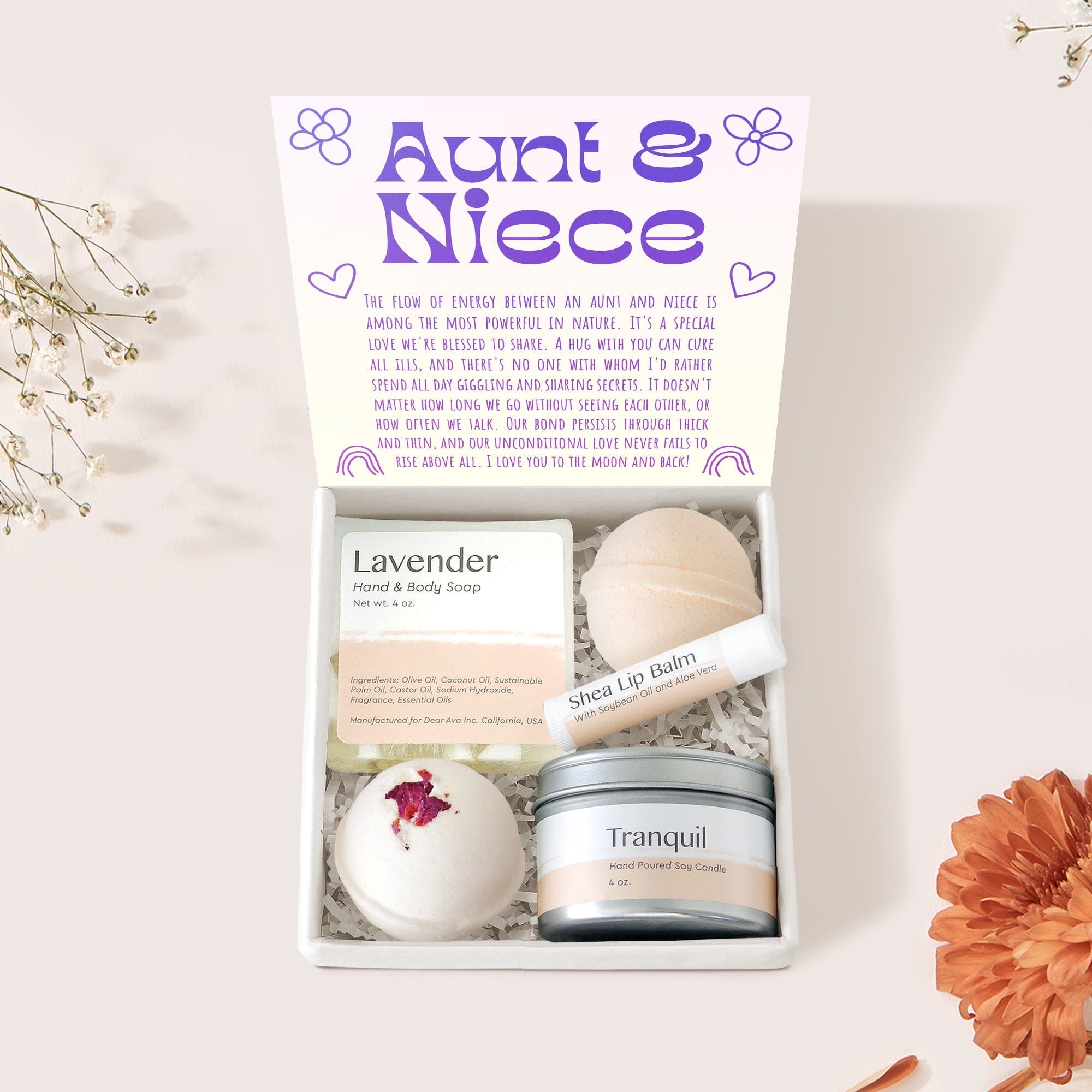 Aunt-Niece Gift Box Set