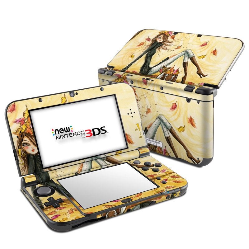 Autumn Leaves - Nintendo 3DS LL Skin