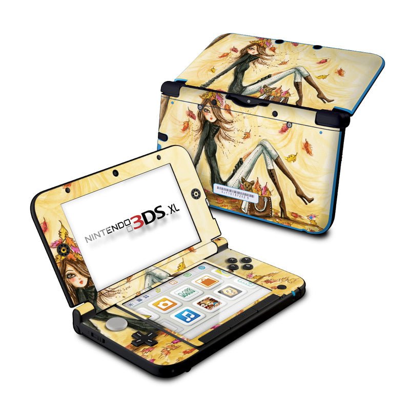 Autumn Leaves - Nintendo 3DS XL Skin
