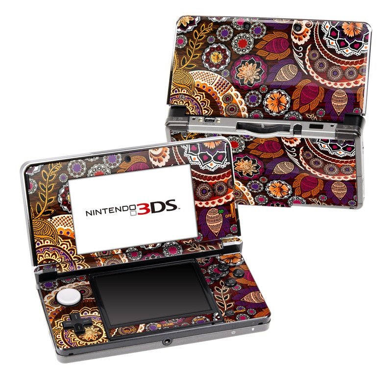 Autumn Mehndi - Nintendo 3DS Skin