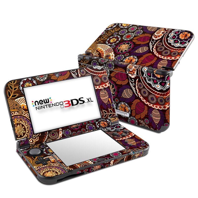 Autumn Mehndi - Nintendo New 3DS XL Skin