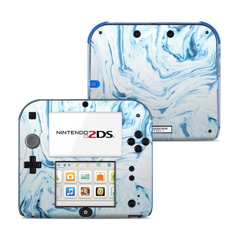 Azul Marble - Nintendo 2DS Skin