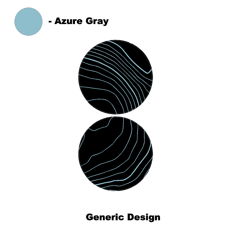 Topo Cup Holder Inserts (Printed Series + Acrylic) - 2021+ Bronco