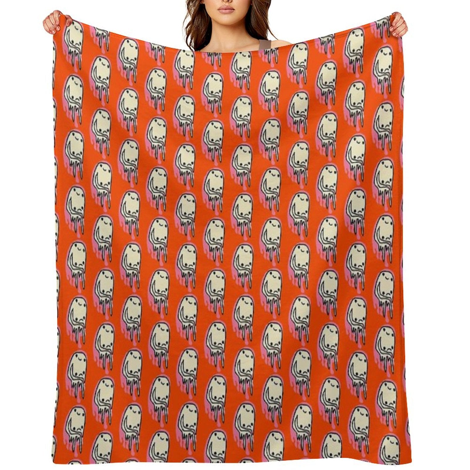 1000 Monsters - #2 - Timba Throw Blanket