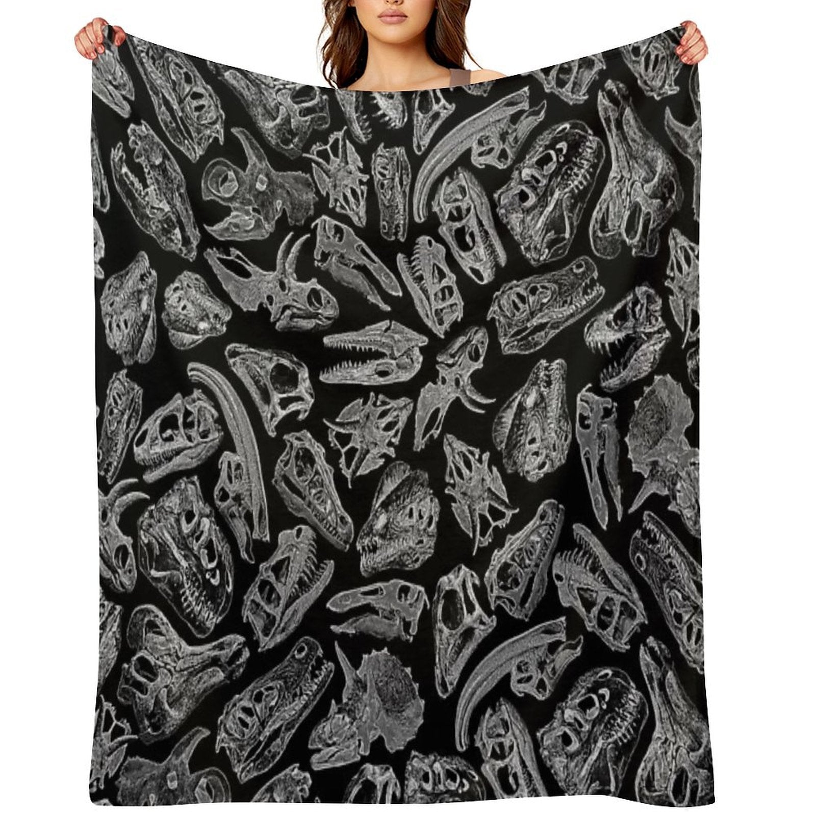 Paleontology Dream II Throw Blanket