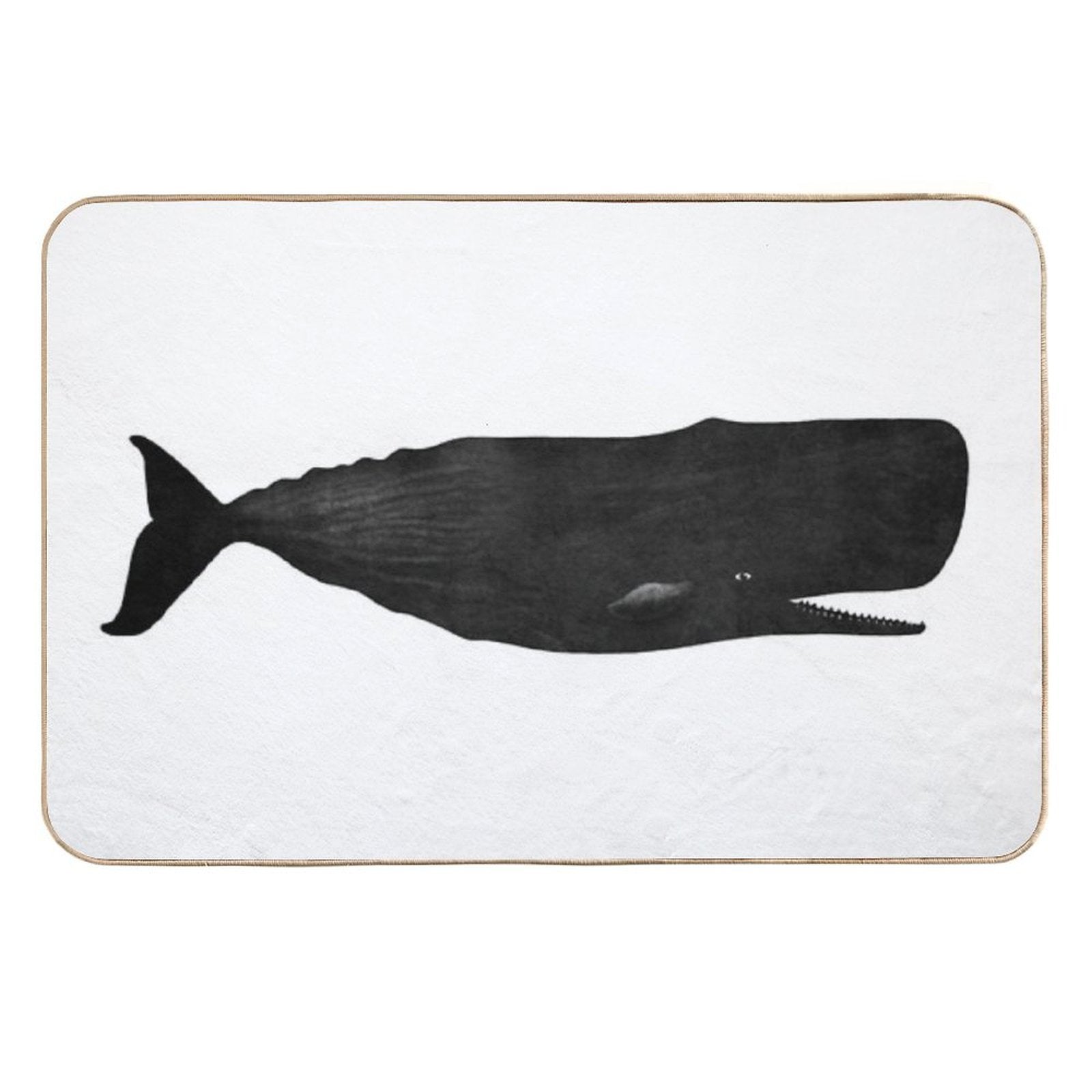 Sperm Whale  Absorbent Bath Mat