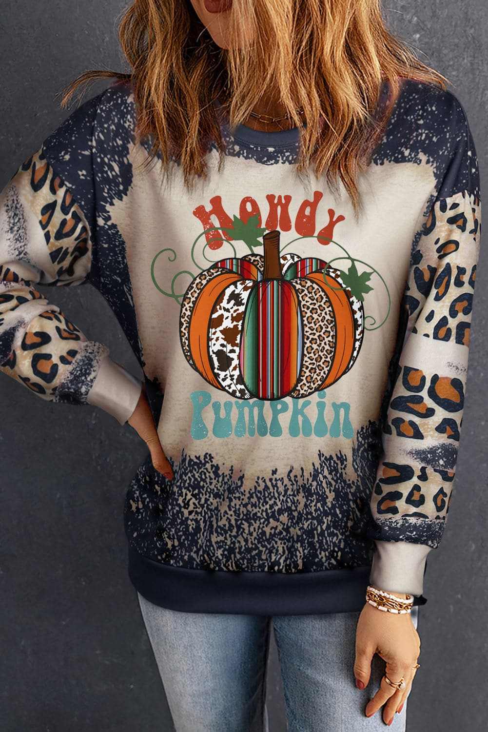 Sweatshirts &amp;amp; Hoodies - Cozy pumpkin patch sweatshirt - Premium Quality