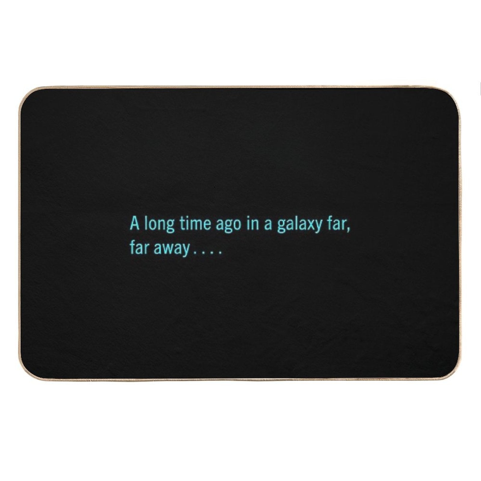 A Long Time Ago in A Galaxy Far, Far Away.... Bath Mat