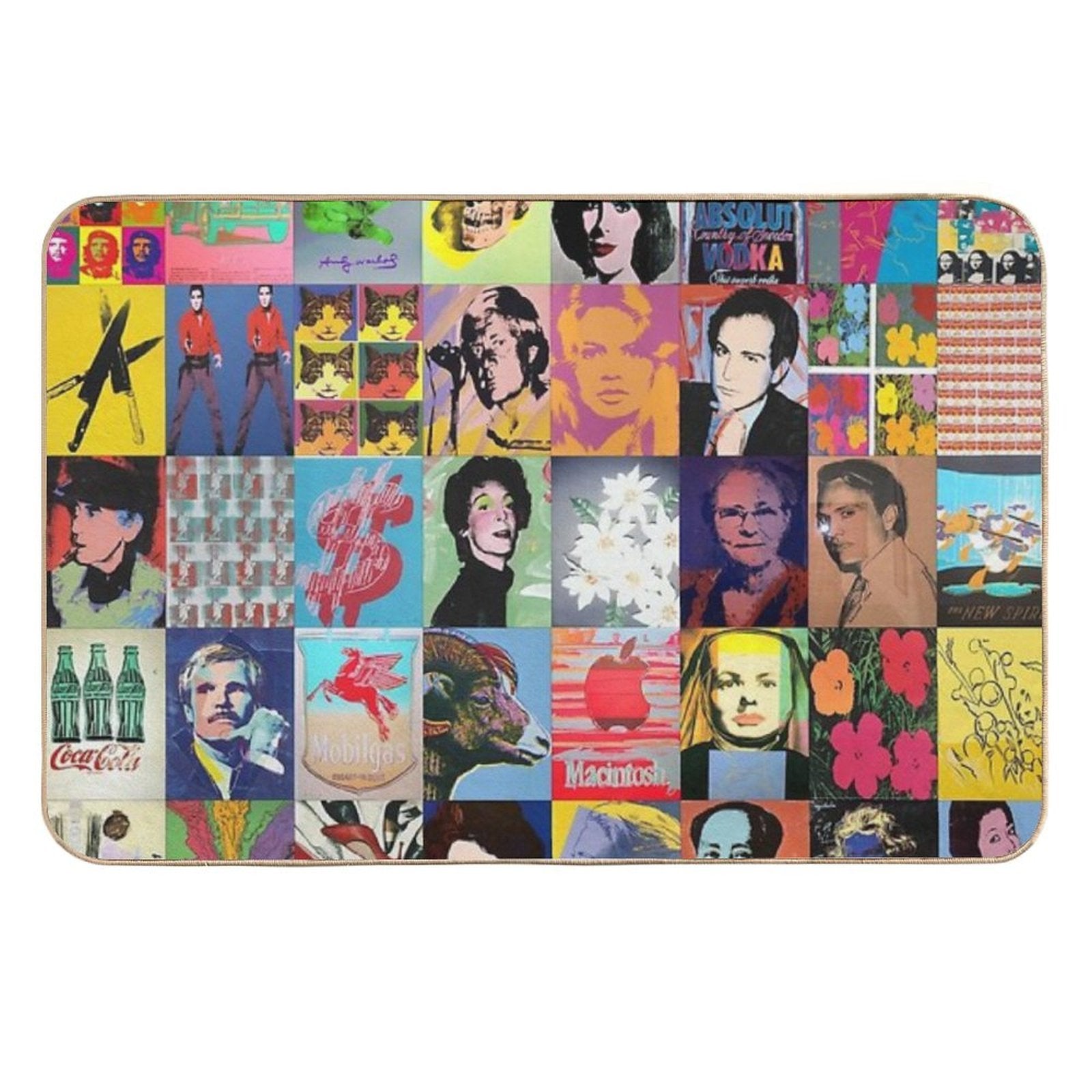 Andy Warhol  Eco-Friendly Bath Mat