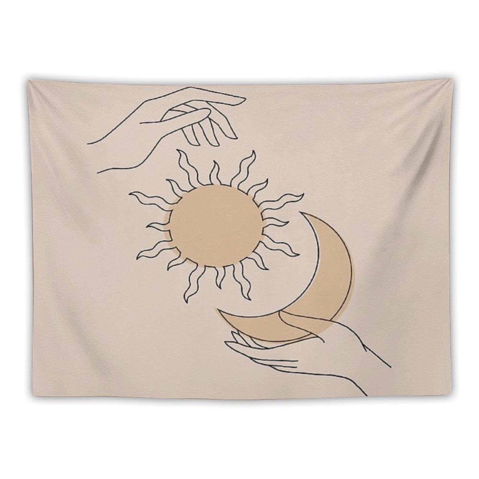 Sun And Moon Tapestry