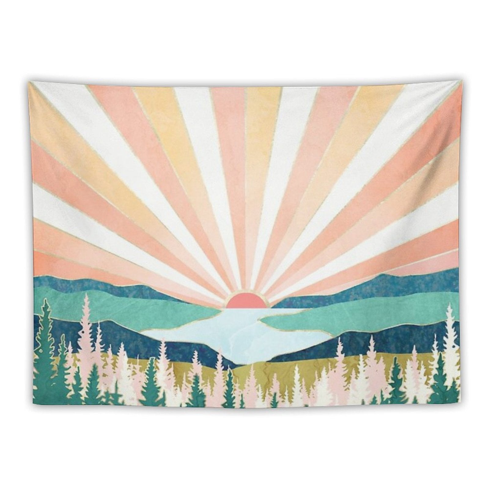 Summer Sunset Tapestry