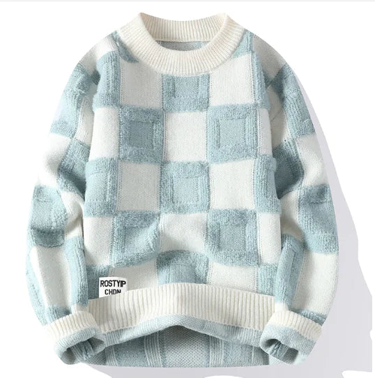 Style Loft Collection Learn, Build, Teach, Repeat Checkered Sweater