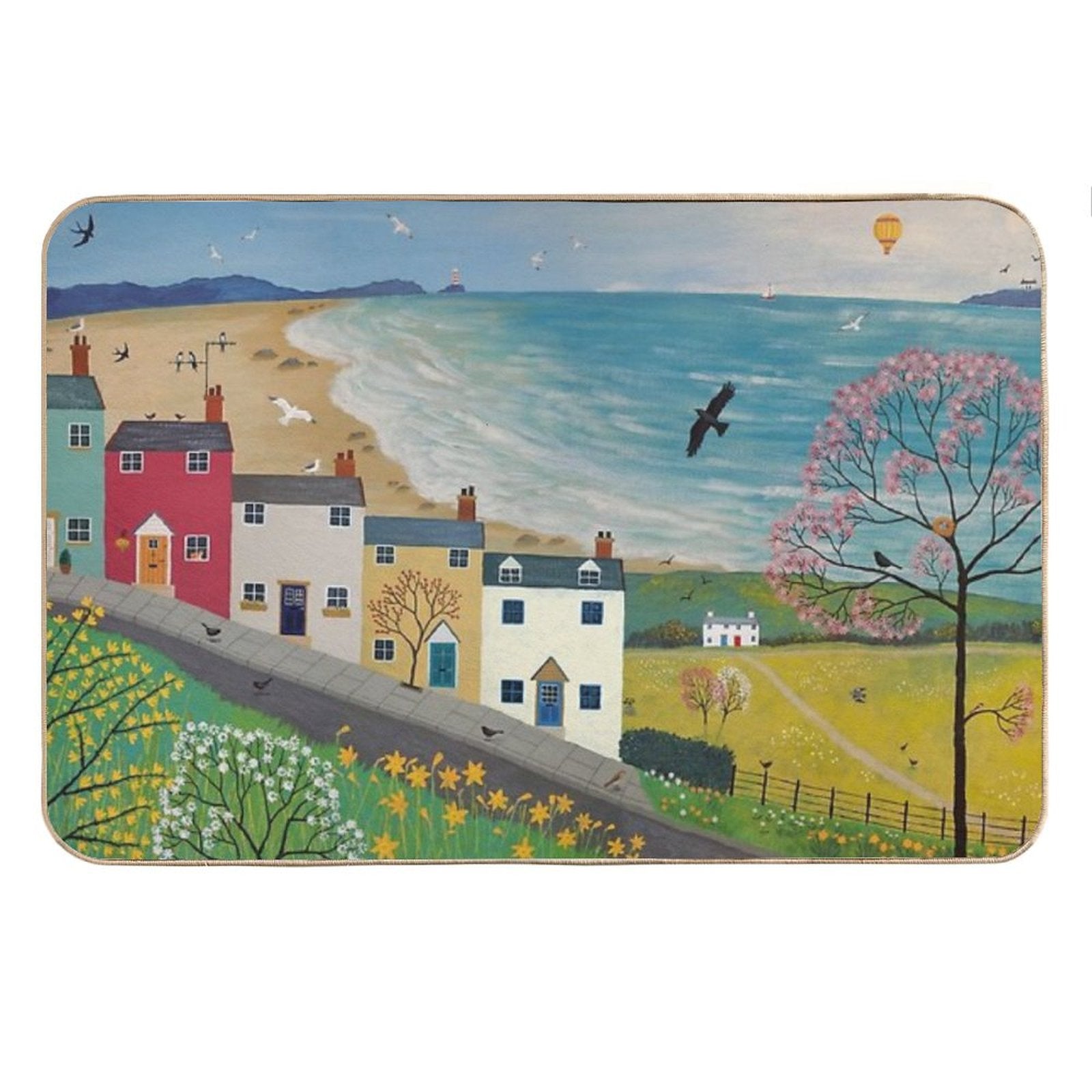 Spring Is in The Air Bath Mat