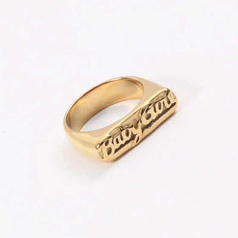 BabyGirl Signet Ring