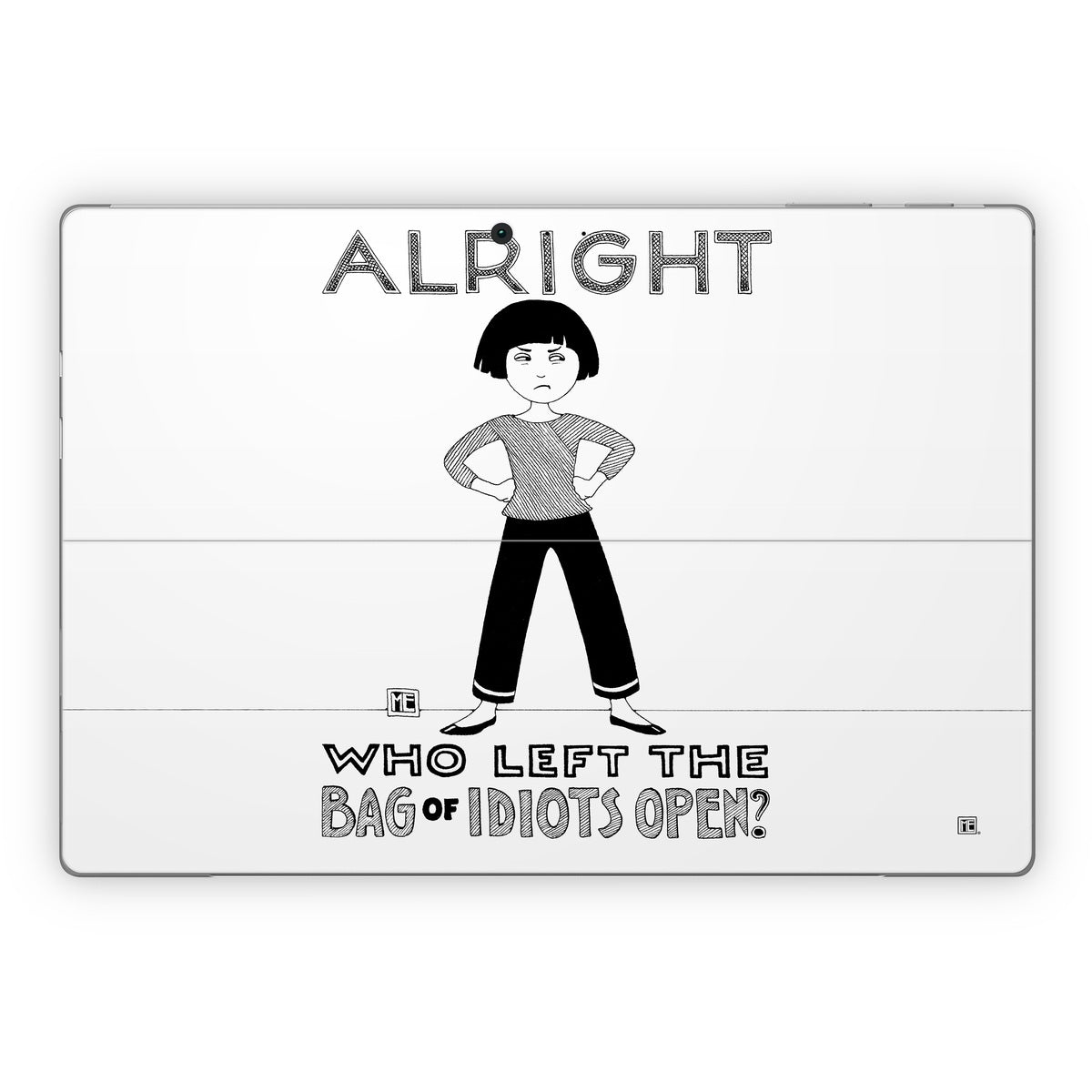 Bag of Idiots - Microsoft Surface Pro Skin