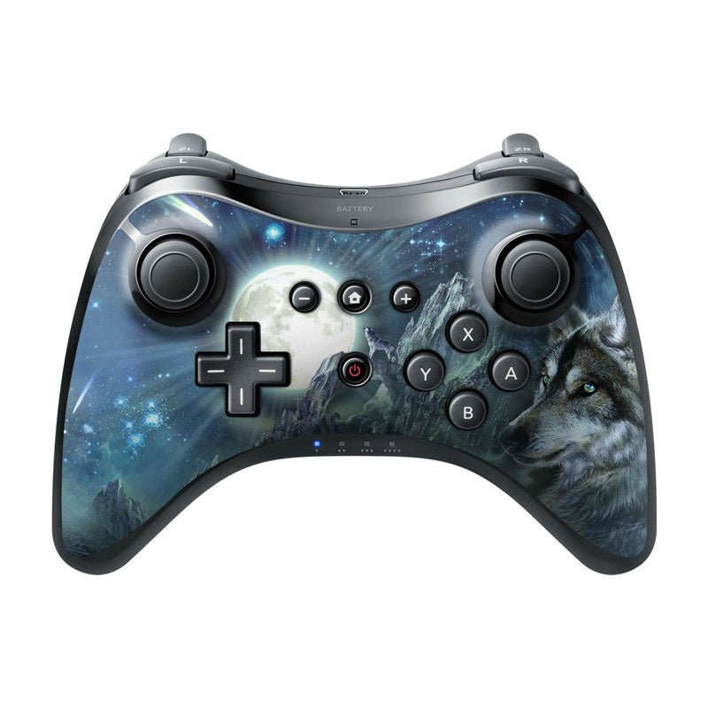 Bark At The Moon - Nintendo Wii U Pro Controller Skin