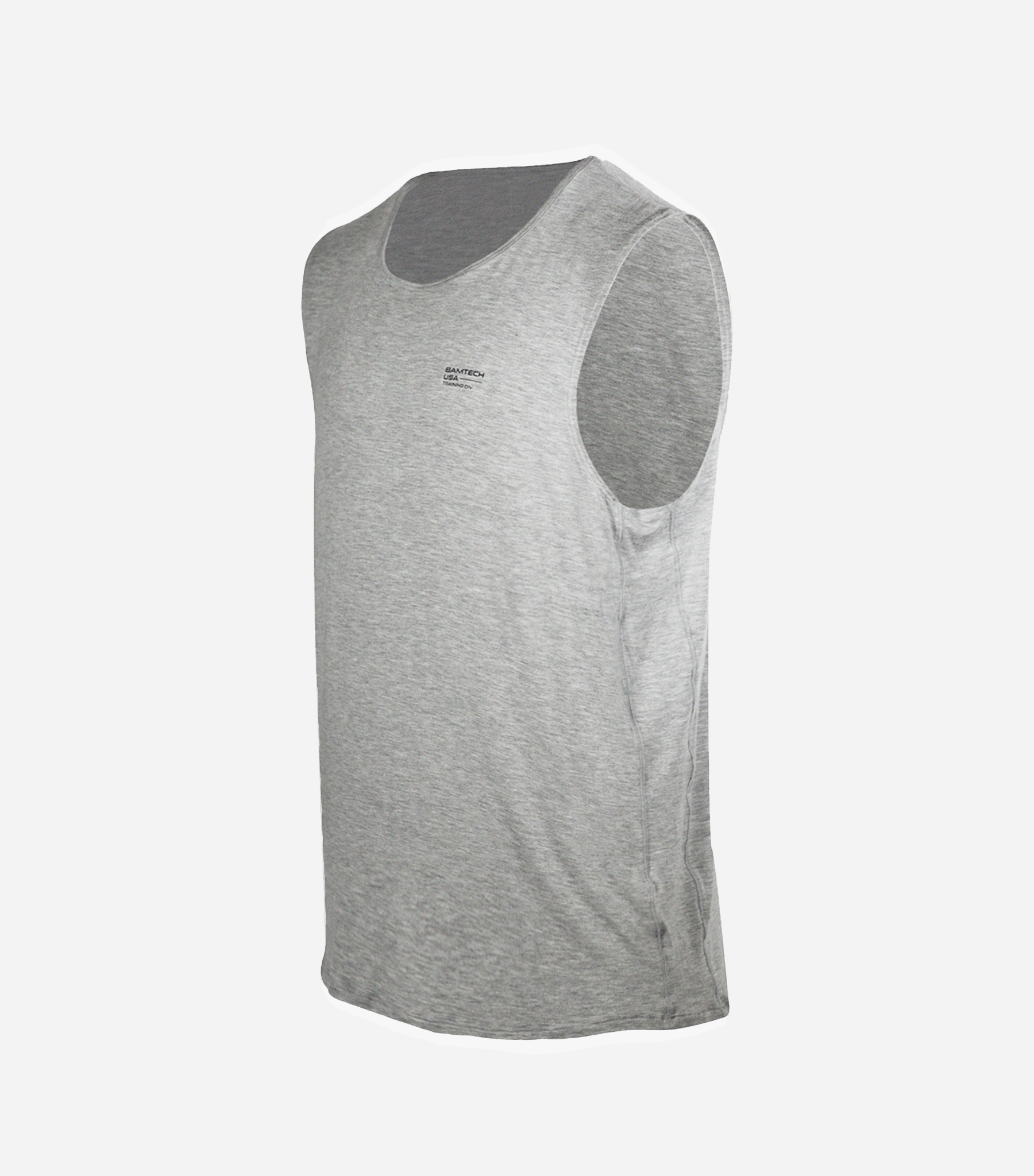 Bamboo Aerotech Tank - Training Div. Heather Grey