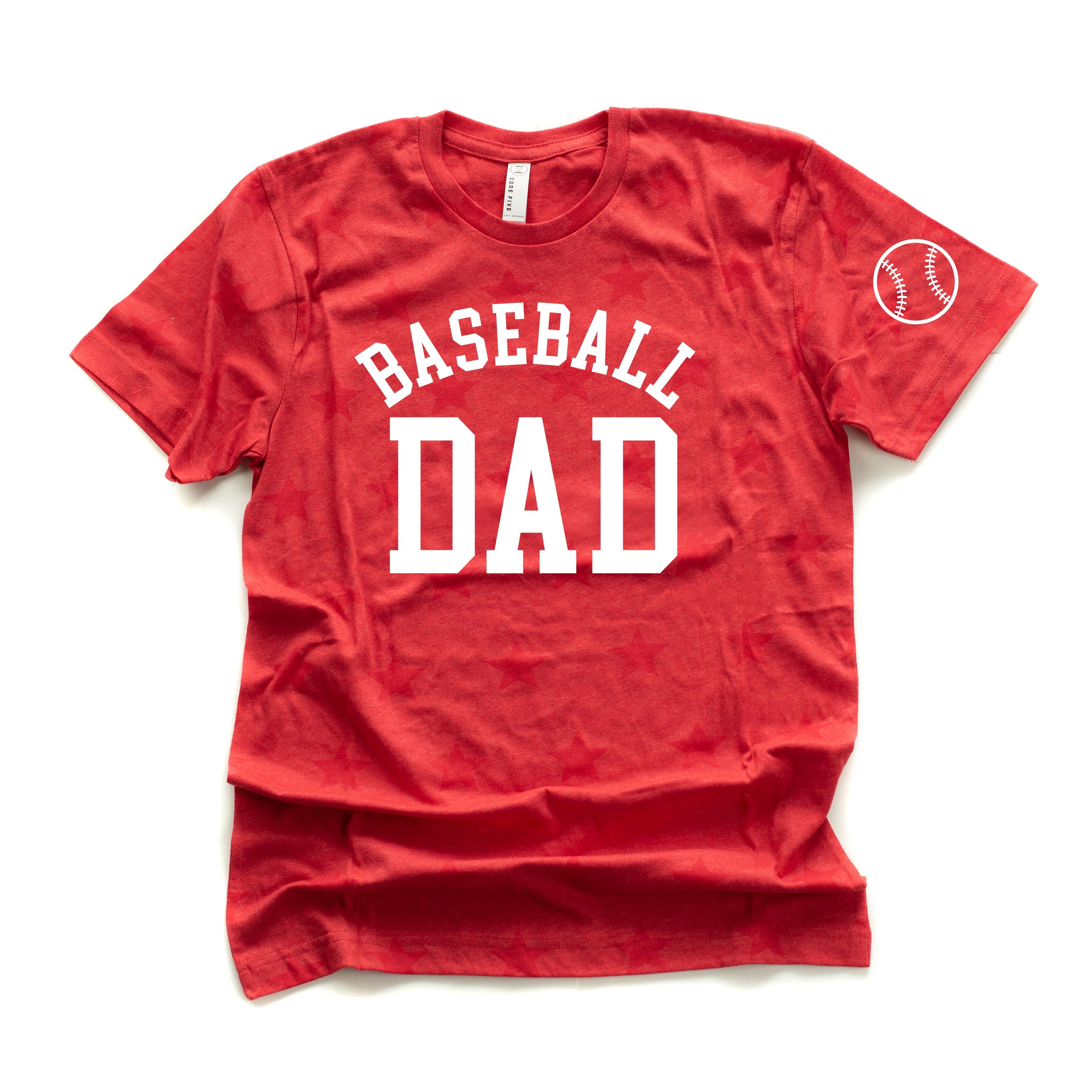 Baseball Dad (sd) - Unisex STAR Tee