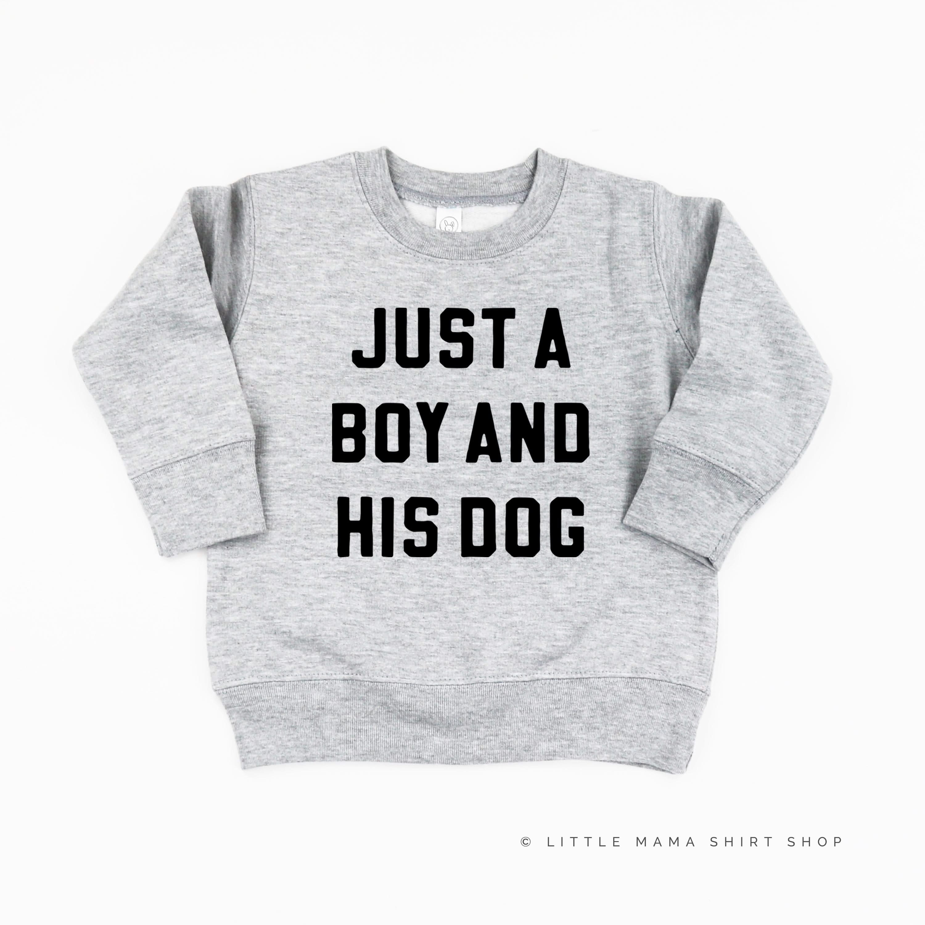 Just a Boy and His Dog - Child Sweater