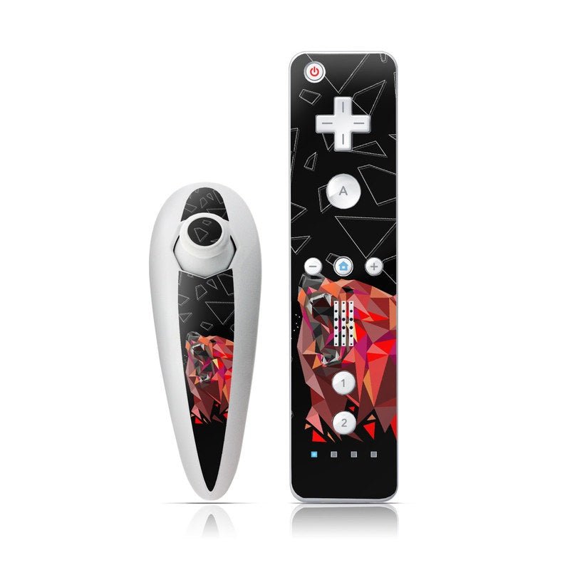 Bears Hate Math - Nintendo Wii Nunchuk Skin