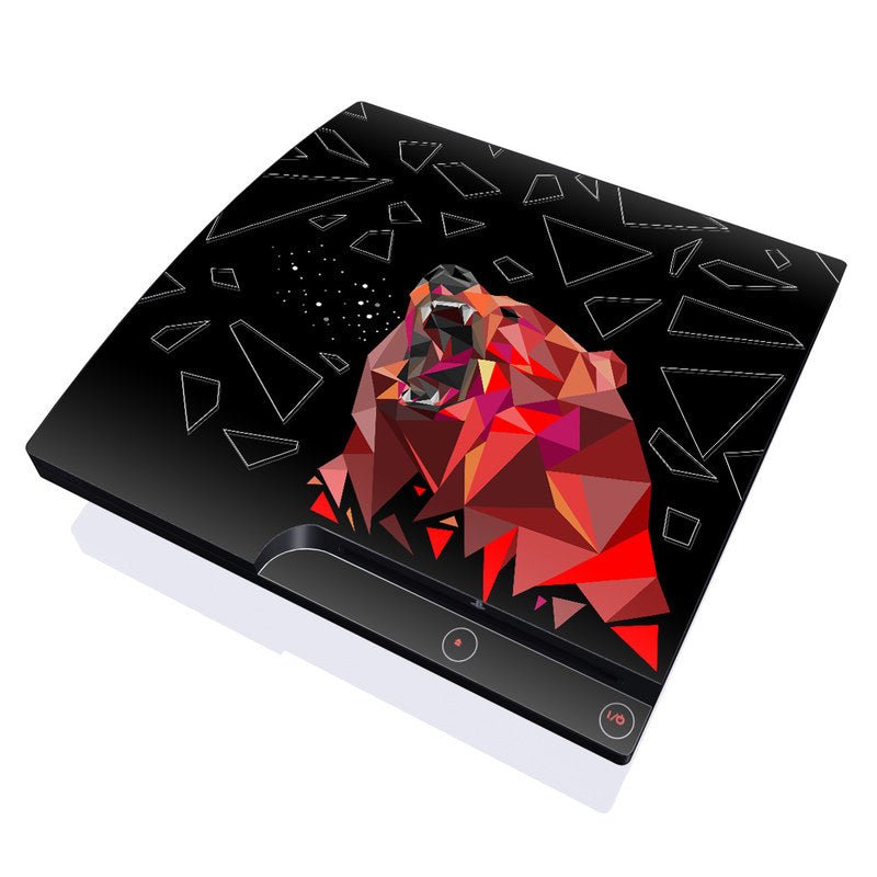 Bears Hate Math - Sony PS3 Slim Skin