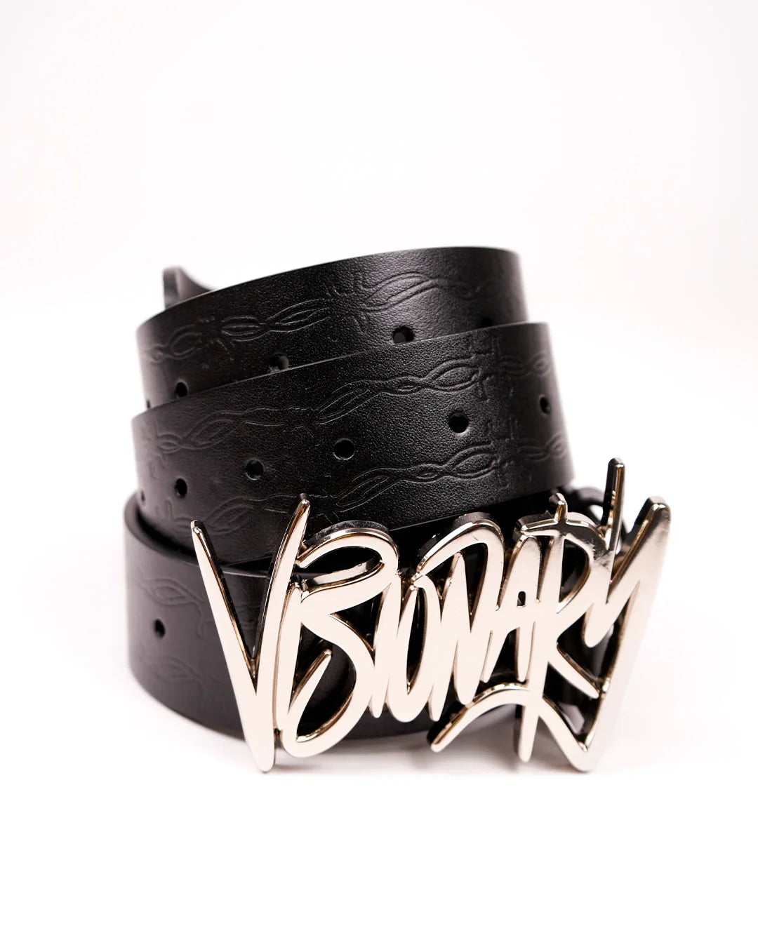 VISIONARY “BARBWIRE ” BELTS ( BLACK )