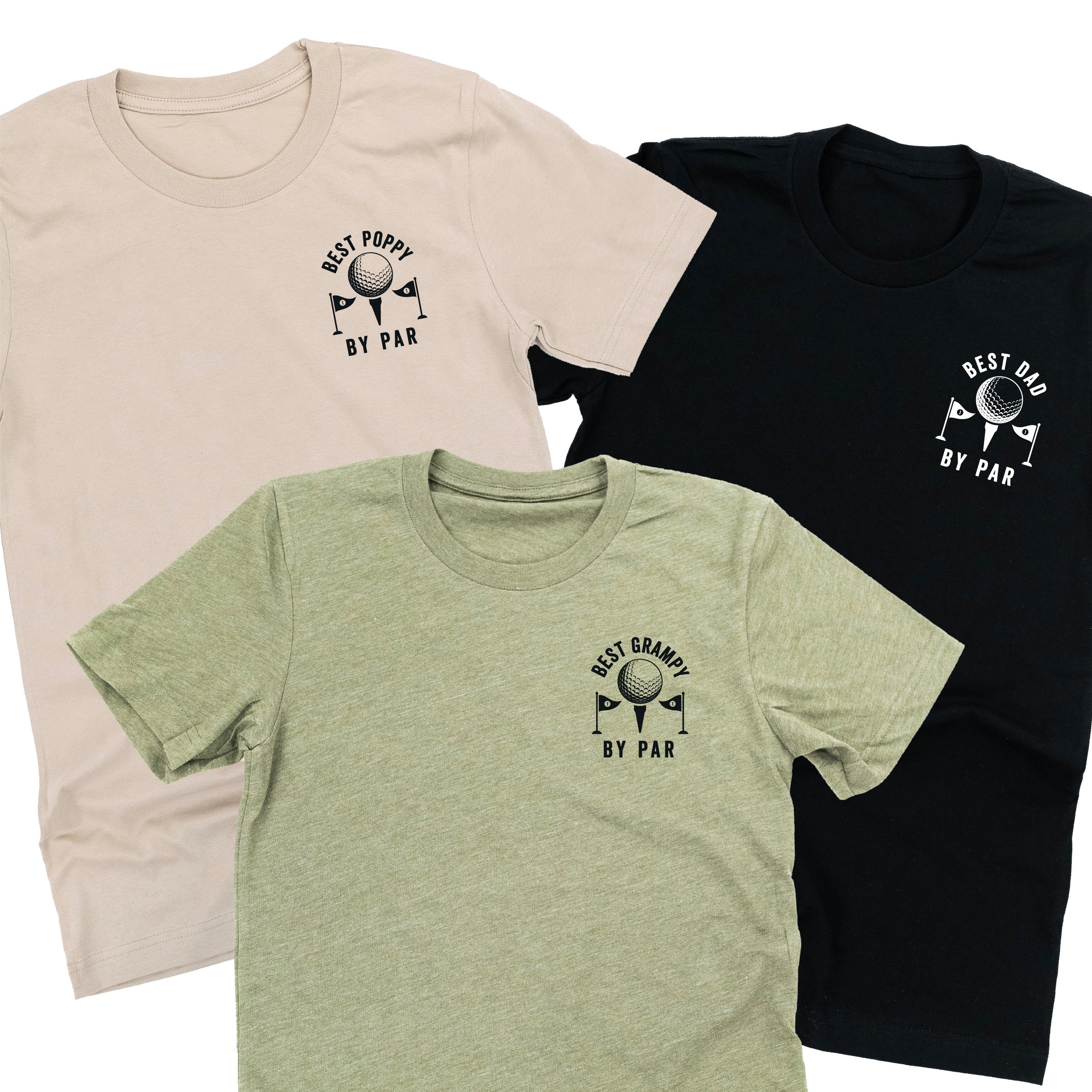 &quot;Best _____ By Par&quot; (pocket) - (Choose Your Name) - Unisex Tee