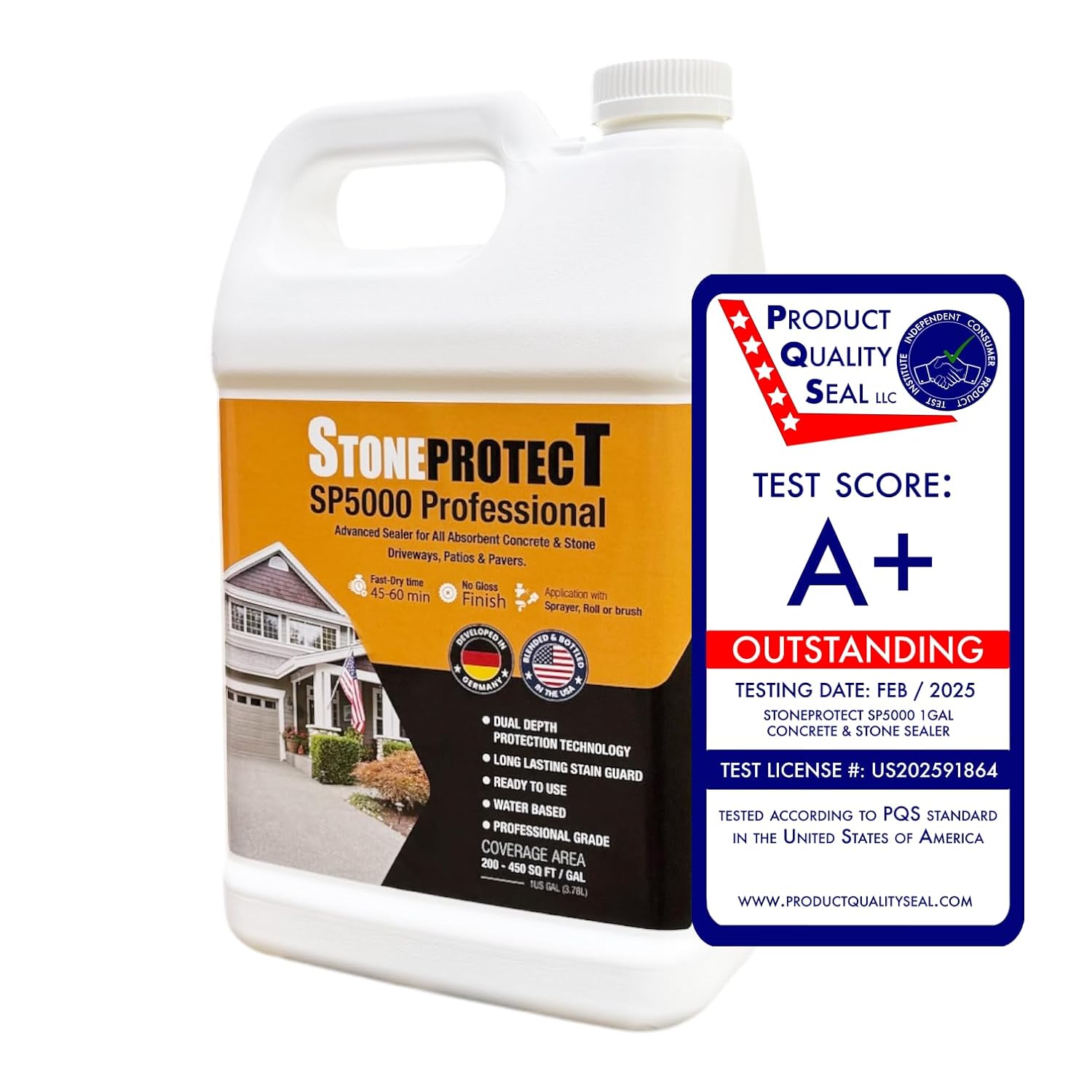 Concrete Stone Paver Sealer Stoneprotect SP5000 1 GAL Ready 2 Use