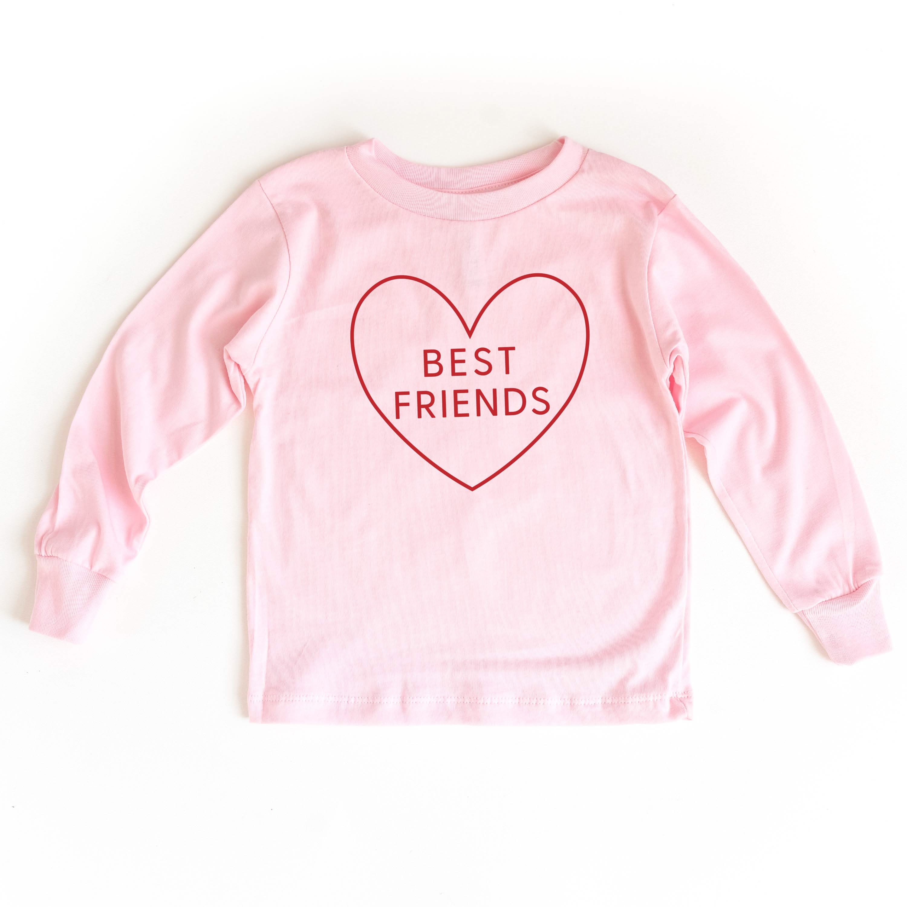 Best Friends (Heart Around) - Child Long Sleeve Tee
