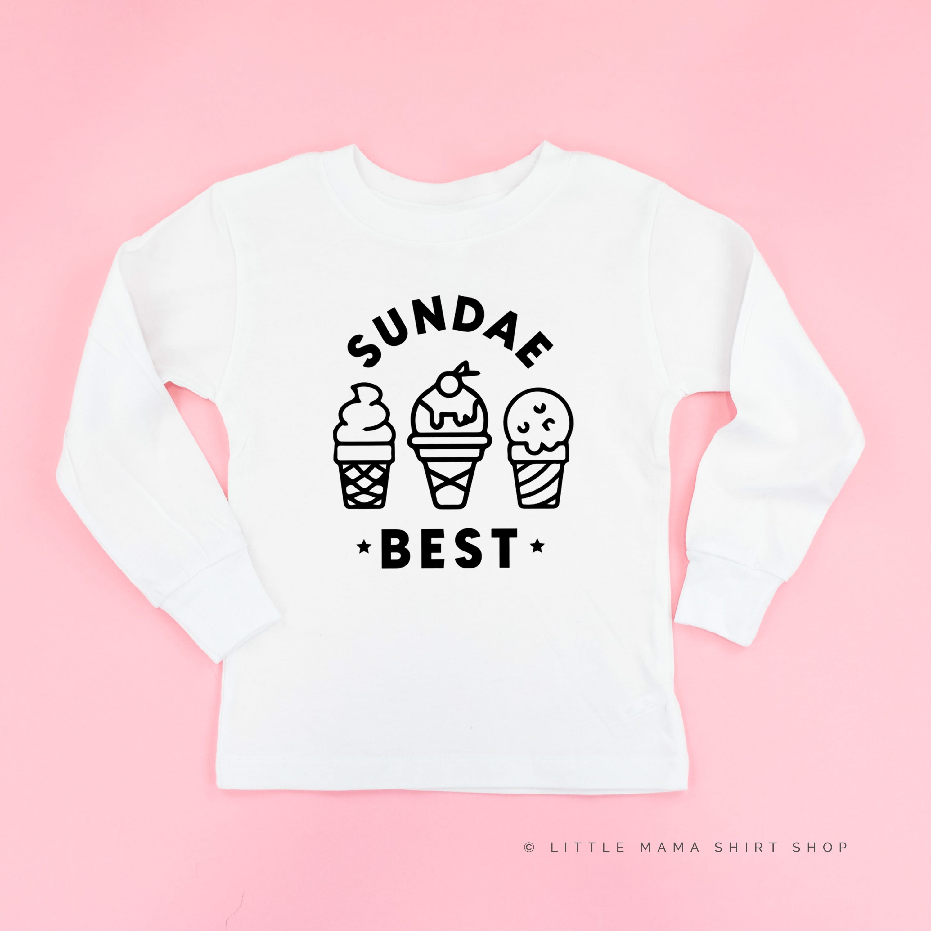 Sundae Best - (Full Size) - Child Long Sleeve Tee