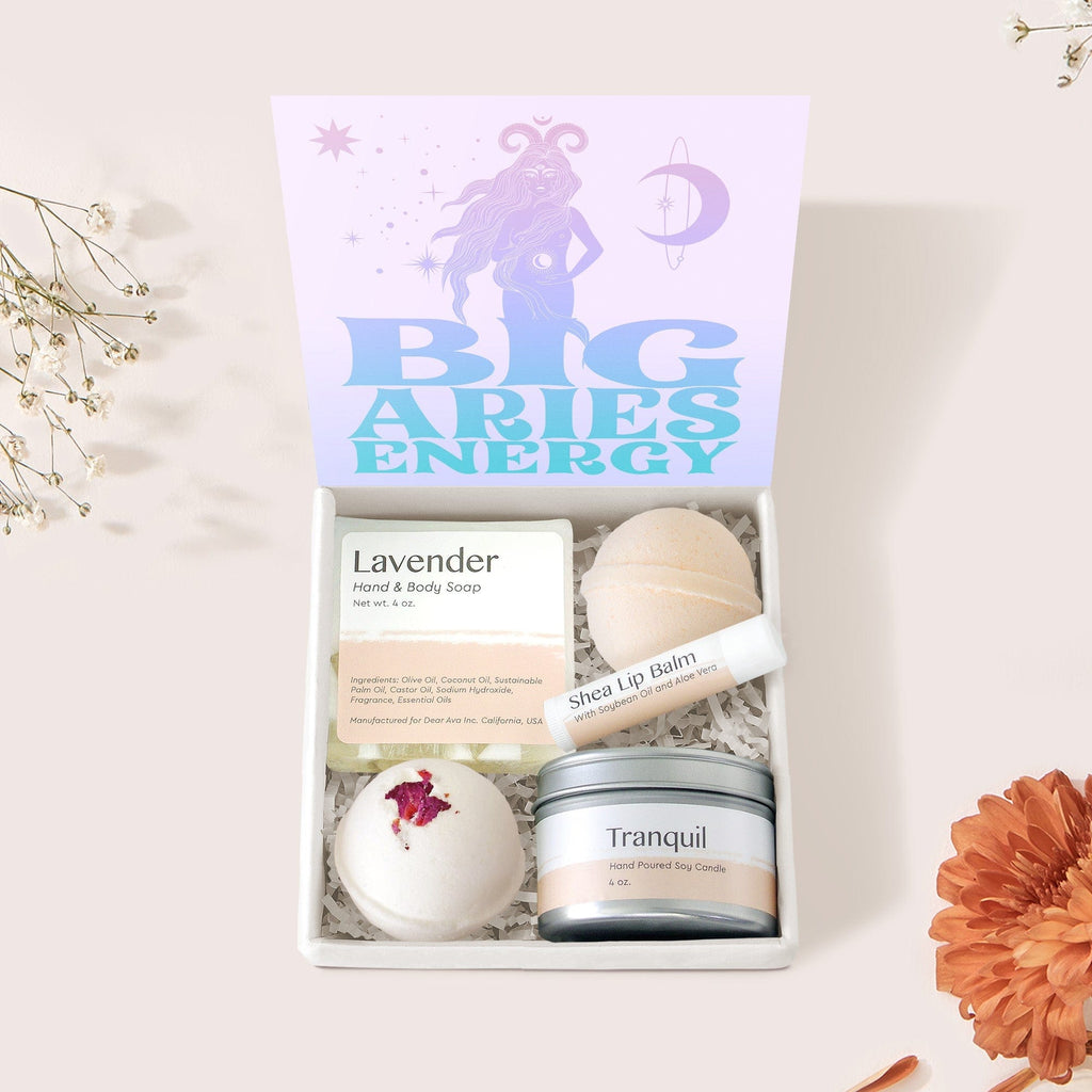Big Aries Energy Zodiac Gift Box Set