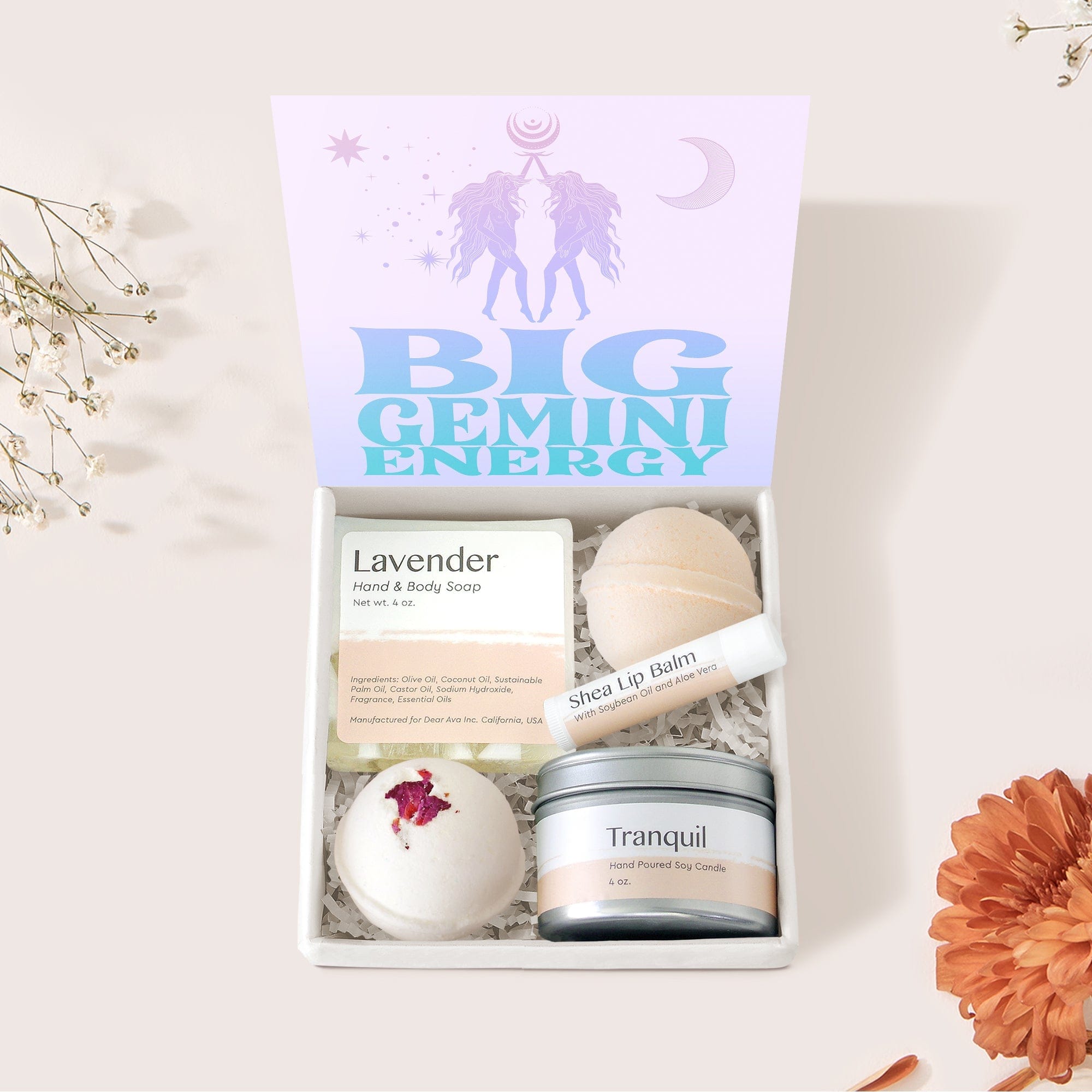 Big Gemini Energy Zodiac Gift Box Set