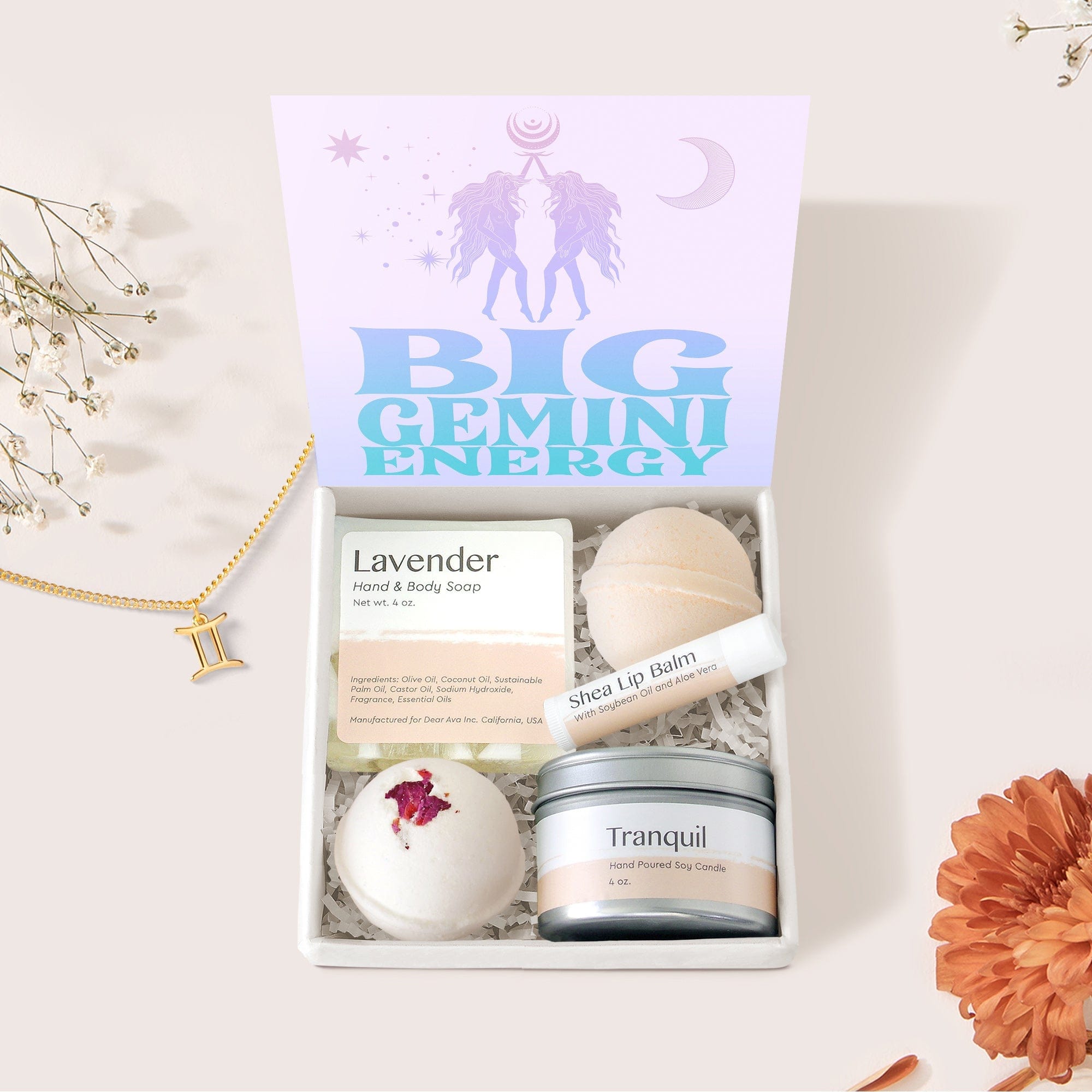 Big Gemini Energy Zodiac Gift Box Set