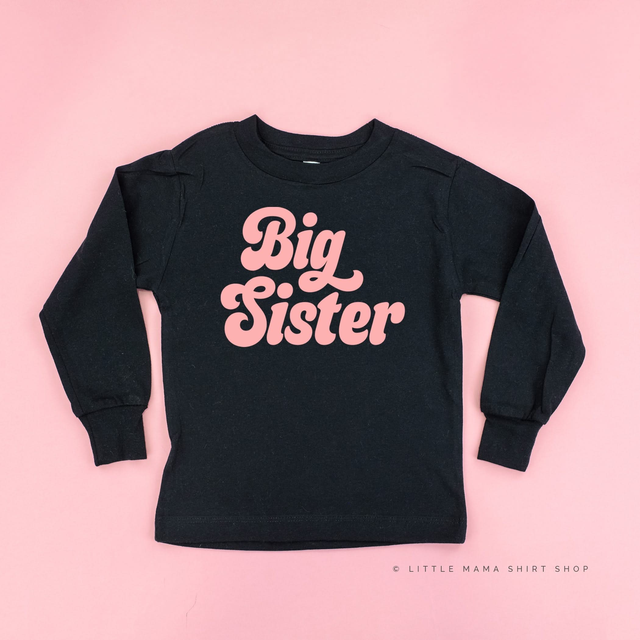 Big Sister (Retro) - Child Long Sleeve Tee