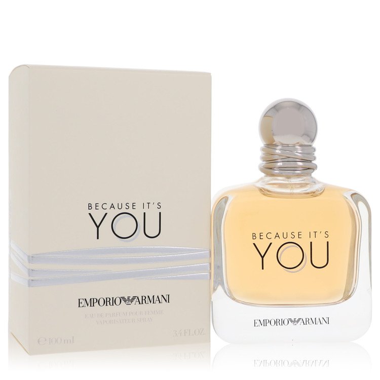 Because It&amp;#39;s You by Giorgio Armani Eau De Parfum Spray 3.4 oz for Women