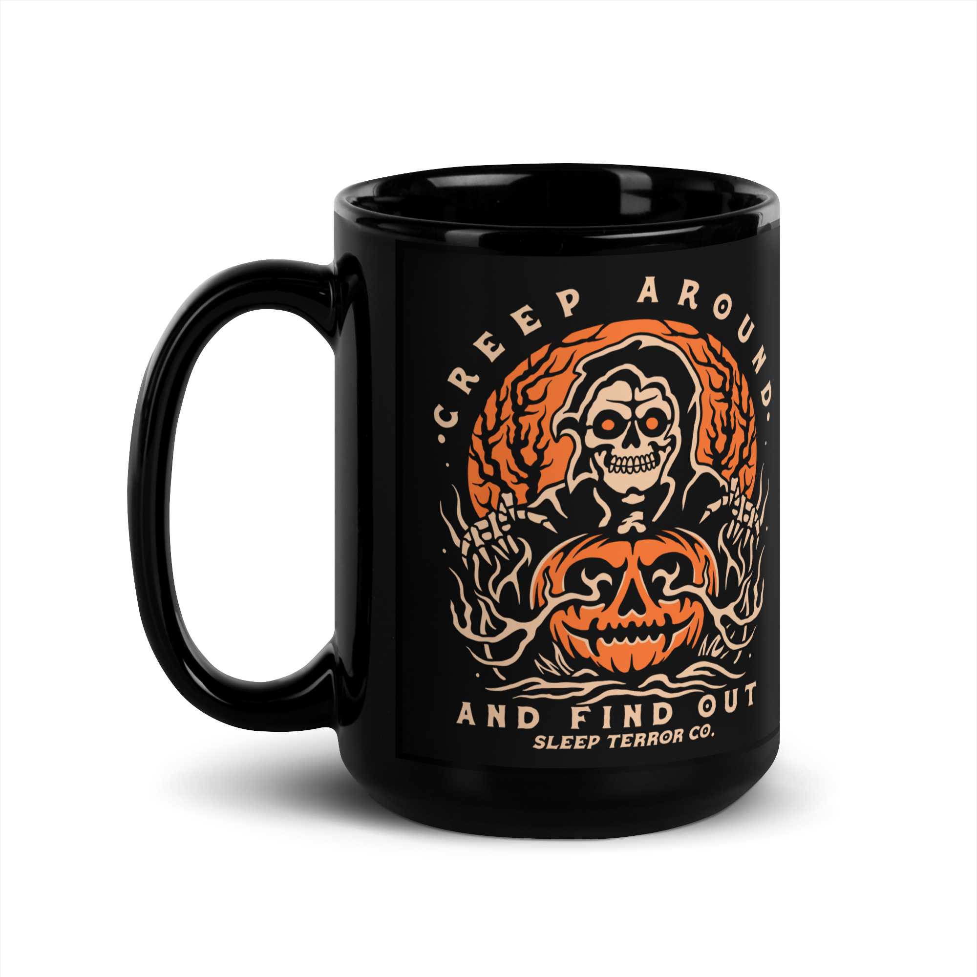 Creep Around Halloween Mug 15oz