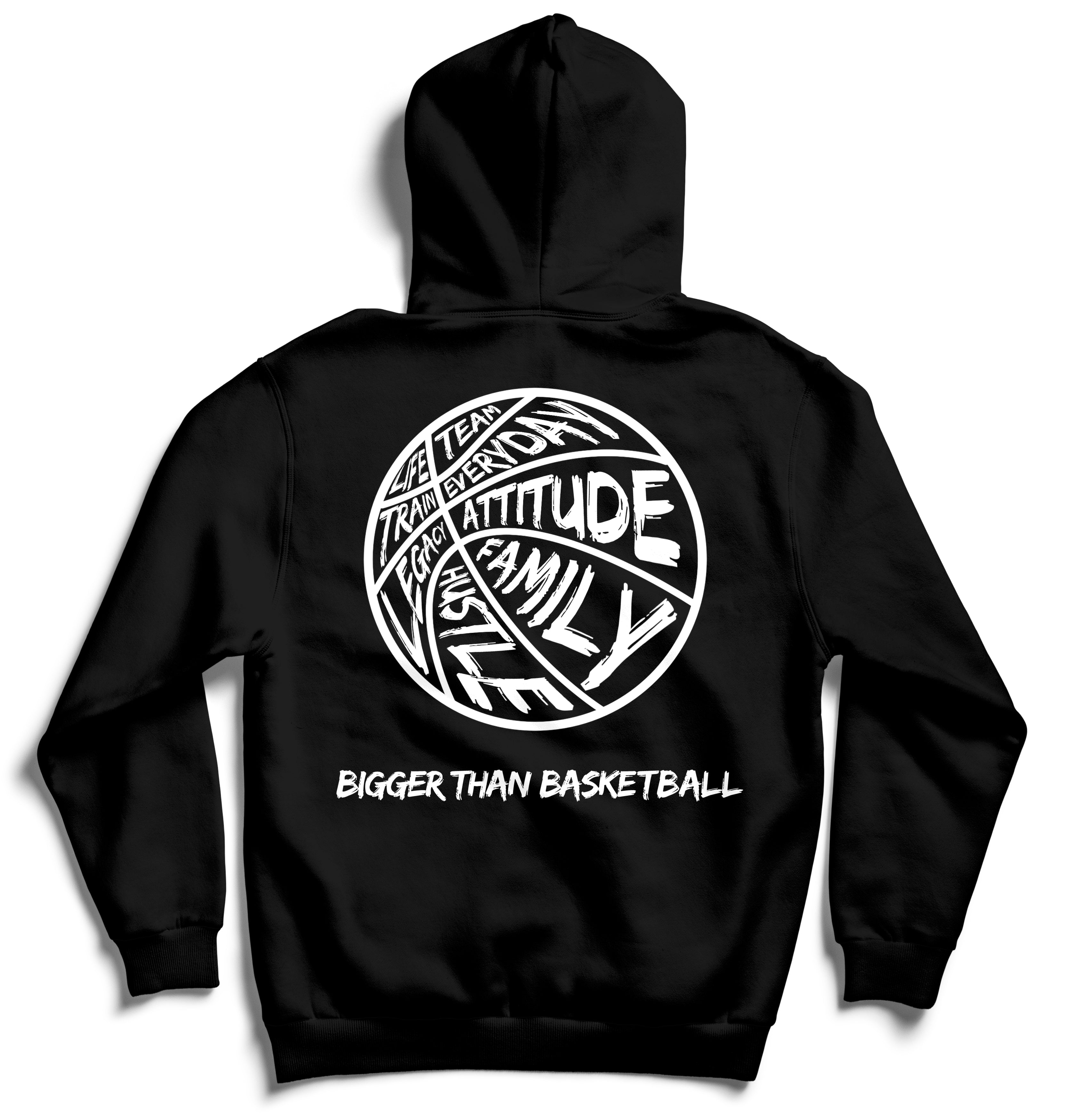 Bigger Than Basketball - Hoodie - Black