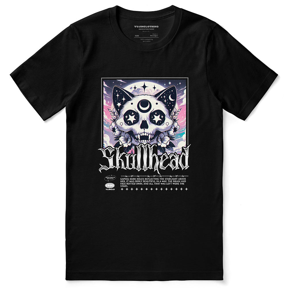 Skullhead Cat T-Shirt