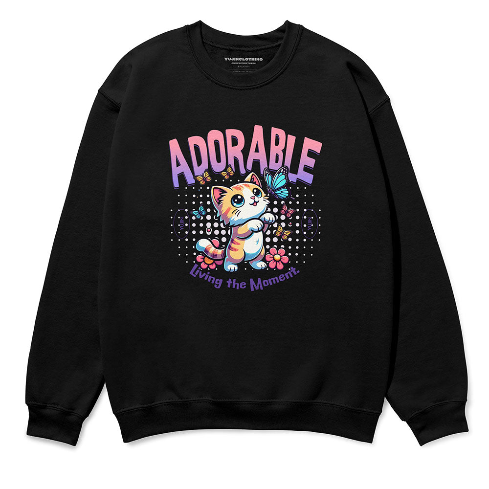 Adorable Cat Sweatshirt