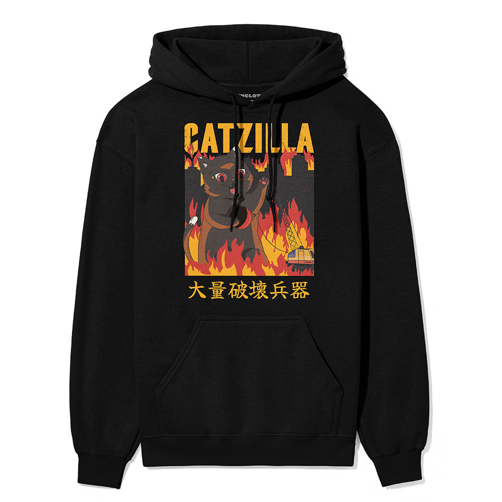 Catzilla City Cat Hoodie