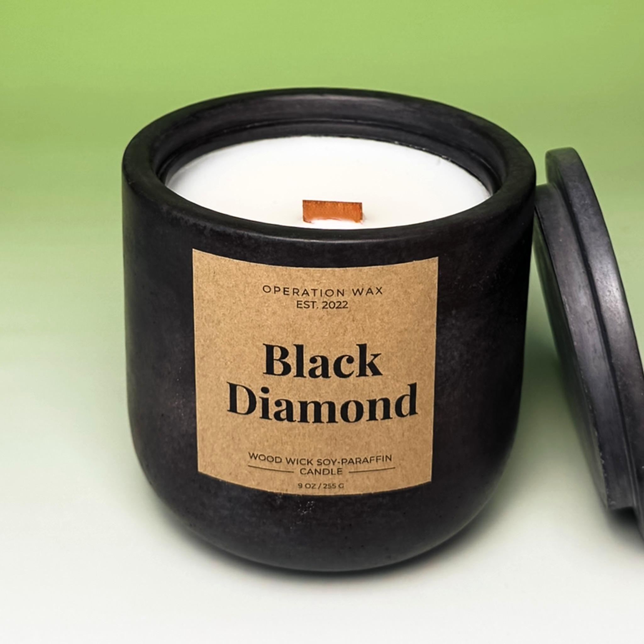 Black Diamond Candle