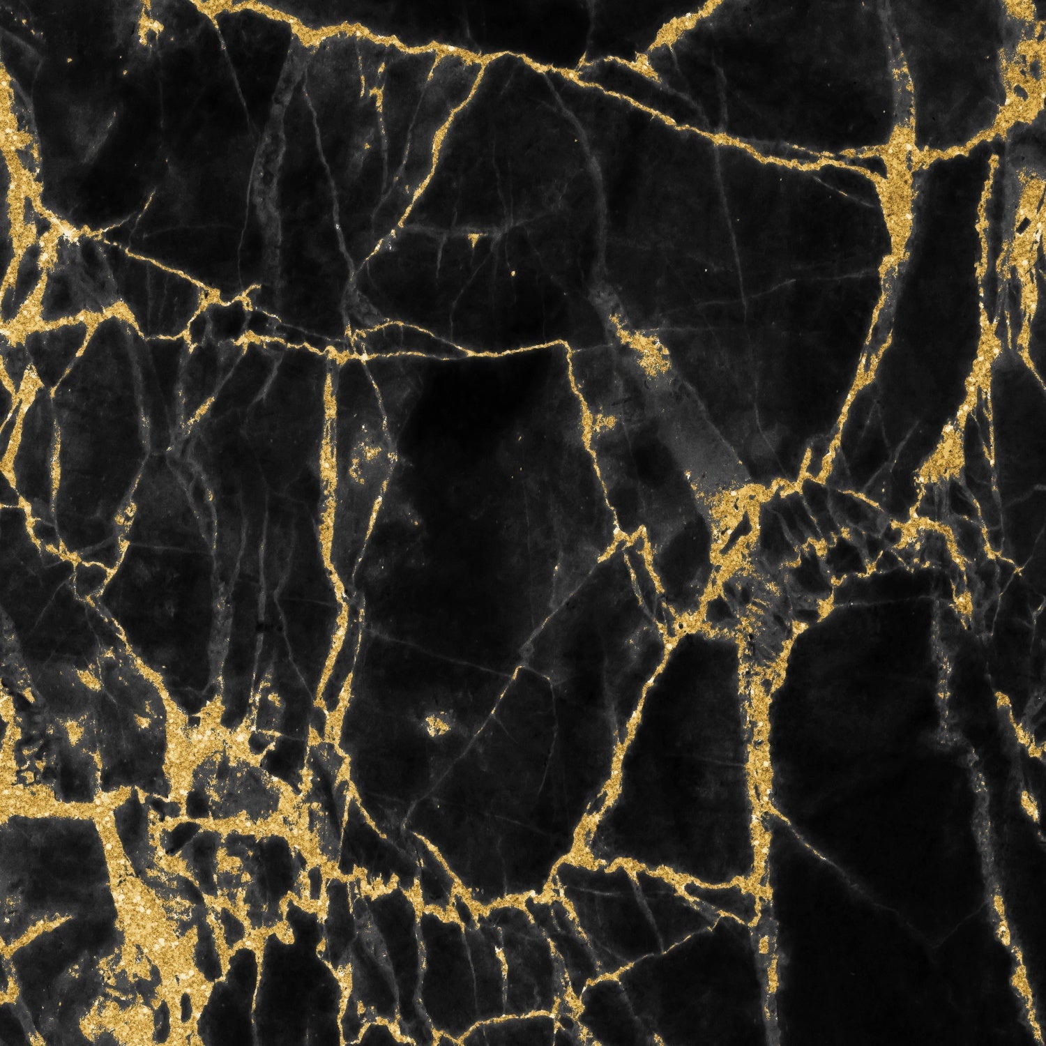 Black Gold Marble - DJI Avata 2 Skin