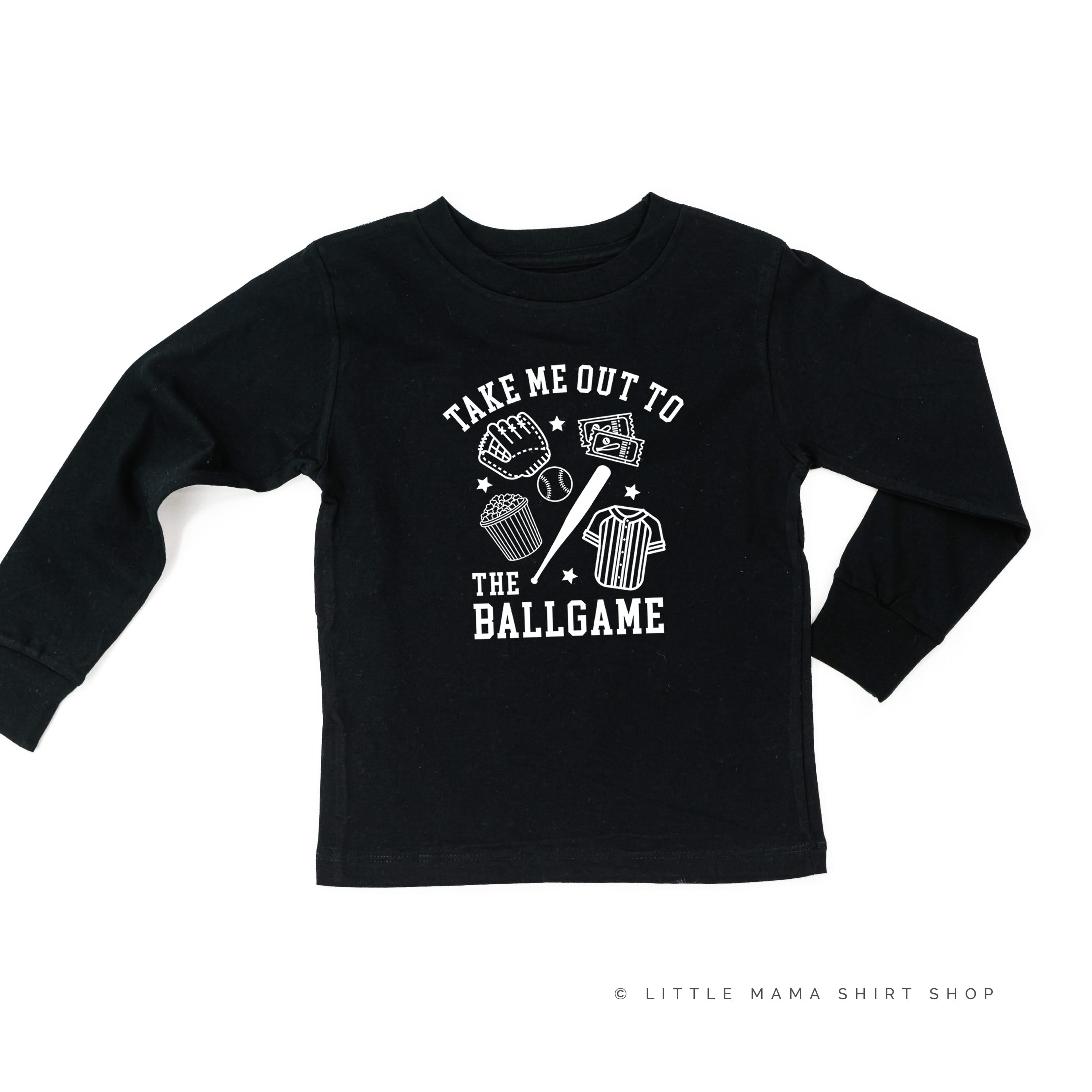Take Me Out To The Ballgame - Child Long Sleeve Tee