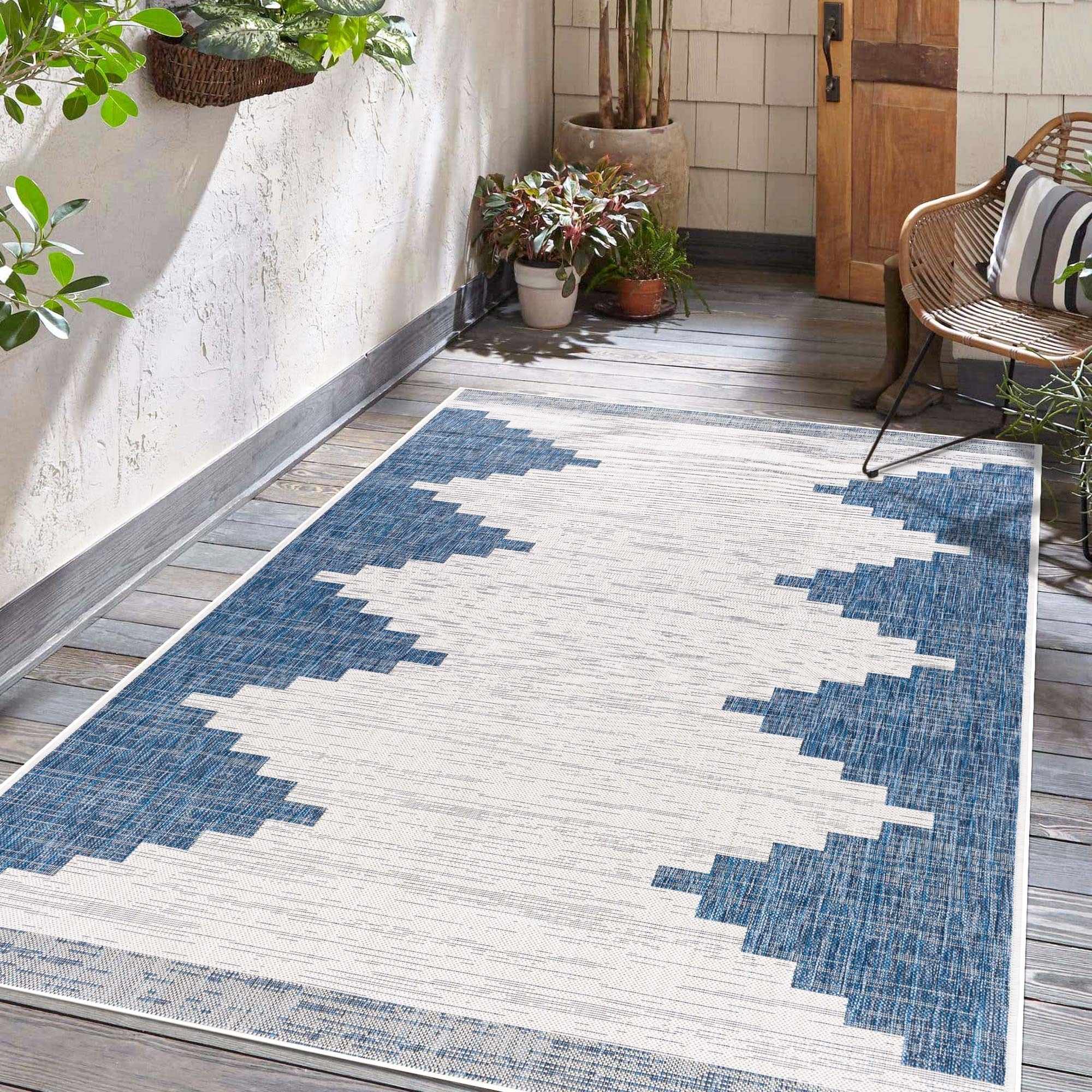 Djugun Navy Blue Performance Rug - Promo