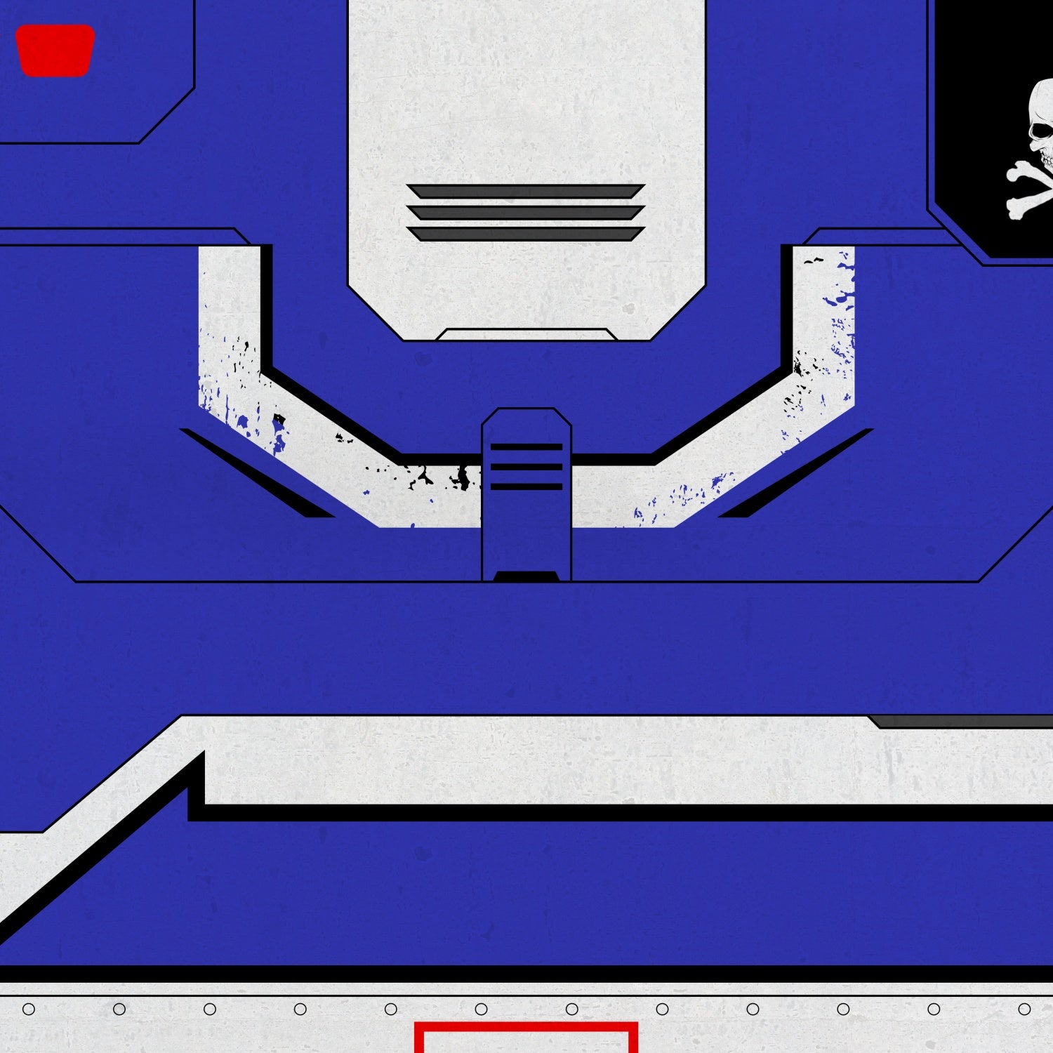 Blue Valkyrie - DJI Goggles 3 Skin