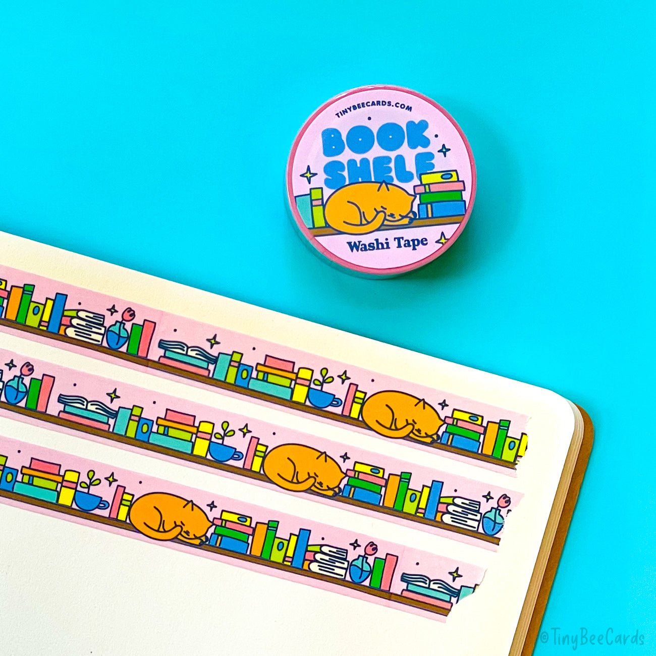 Bookshelf Washi Tape