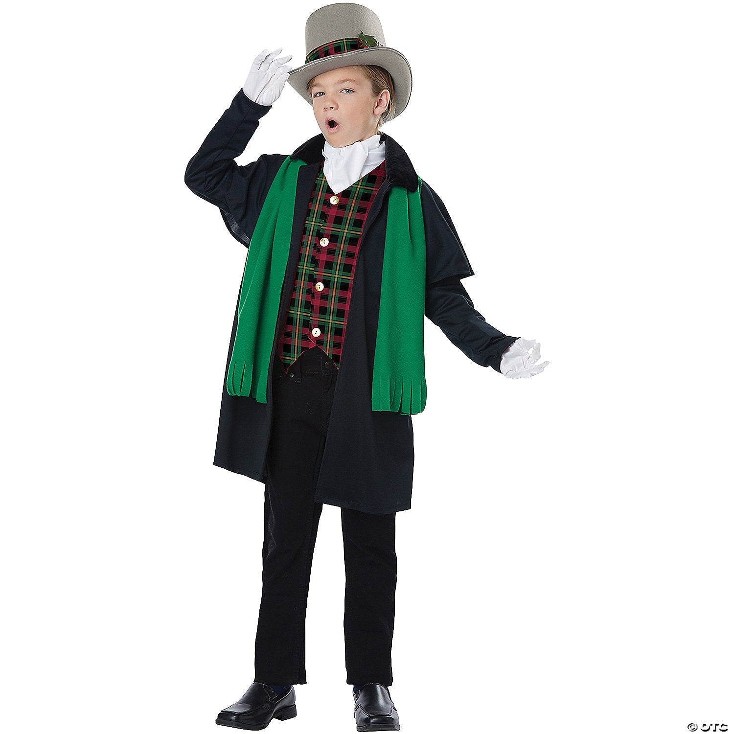 Boy&amp;#39;s Holiday Caroler Costume Large 10-12