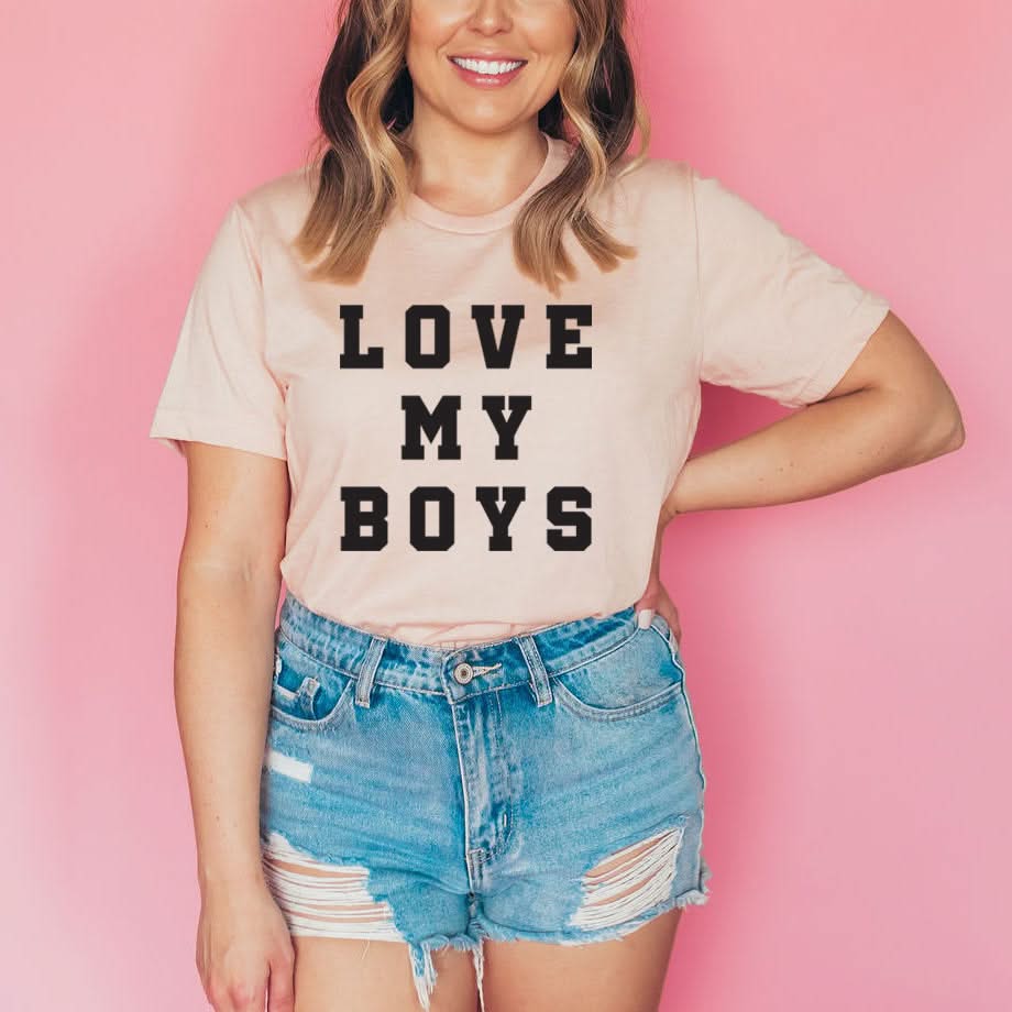 Love My Boys - (Plural) - Unisex Tee