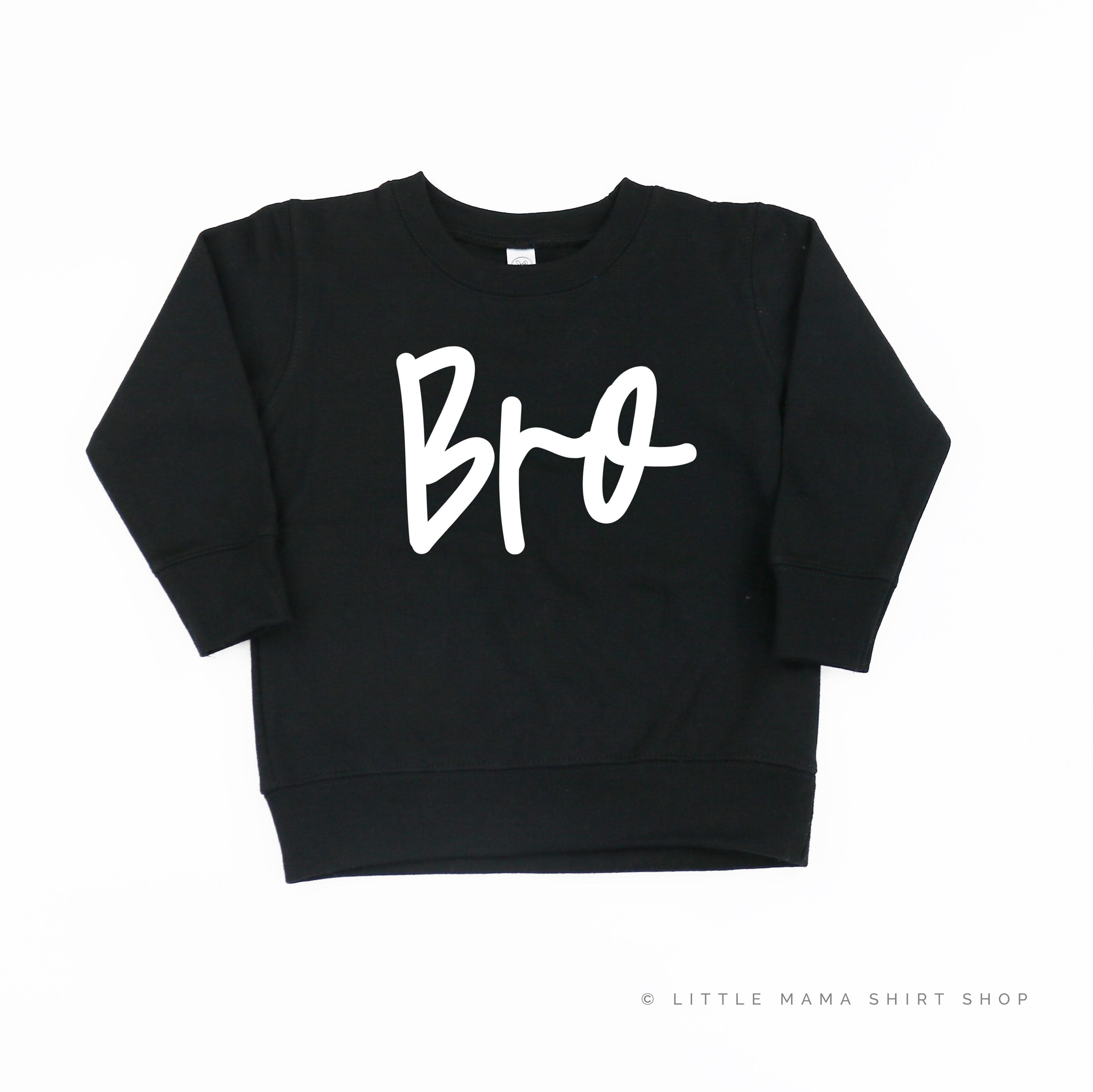 Bro (Cursive) - Child Sweater